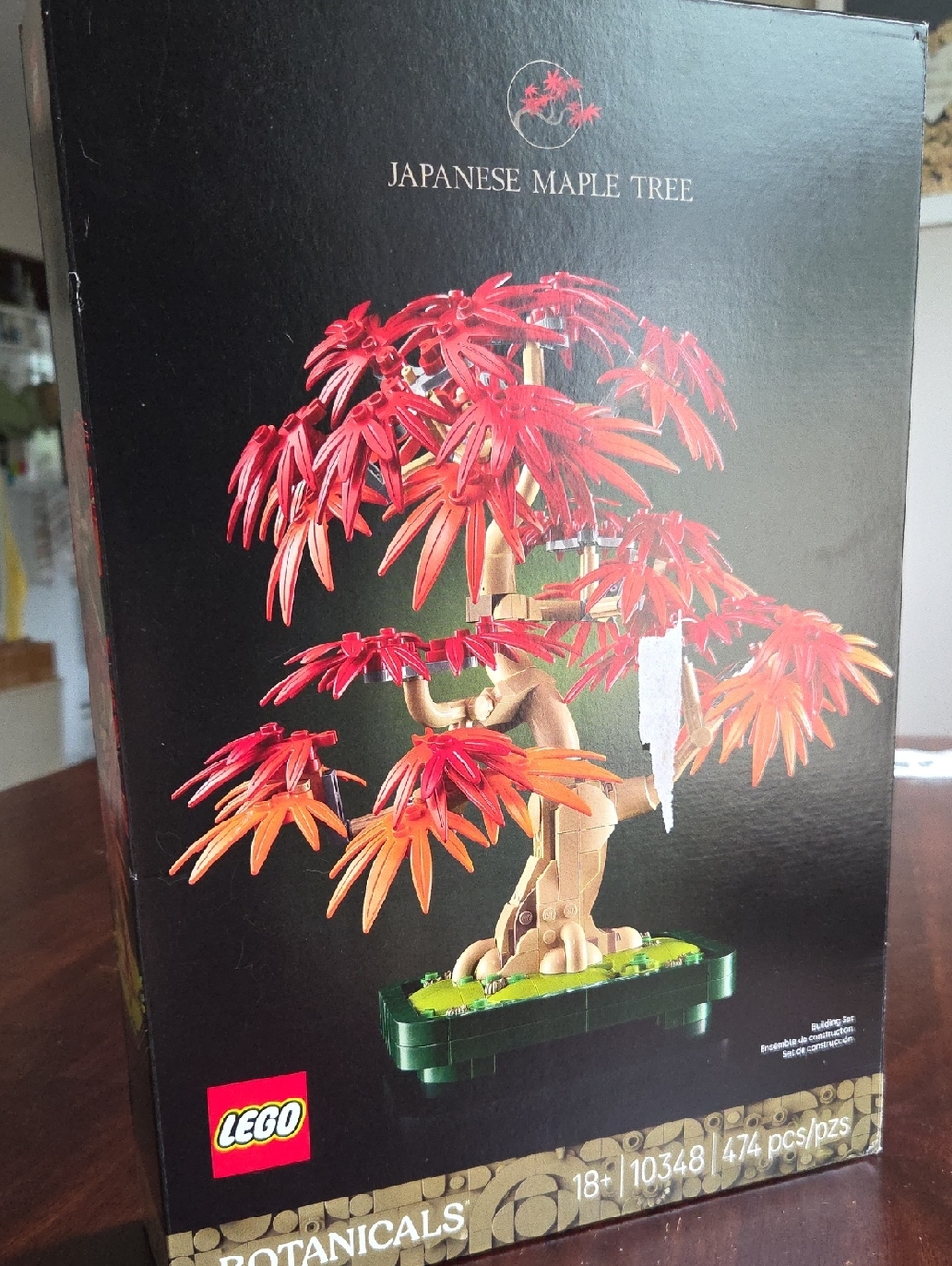 Lego Japanese Maple Tree - Red, Orange, Tan, Green